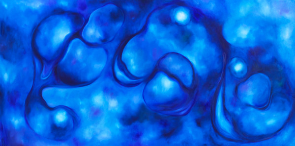 Anaé Removille, <i>Sans Titre</i>, 2026, huile sur toile, 100 x 200 cm. - Anaé Removille