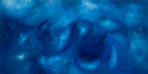 Anaé Removille, <i>Sans Titre</i>, 2026, huile sur toile, 65 x 125 cm. - Anaé Removille